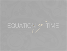 Tablet Screenshot of equation-of-time.com